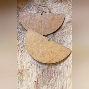 Earrings Wooden Handmade
